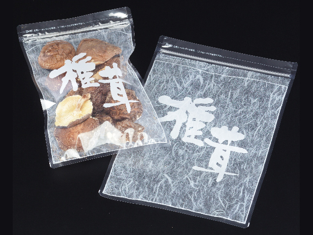 ミニグリップ 椎茸（大） | 包装資材の専門店 - オリロク