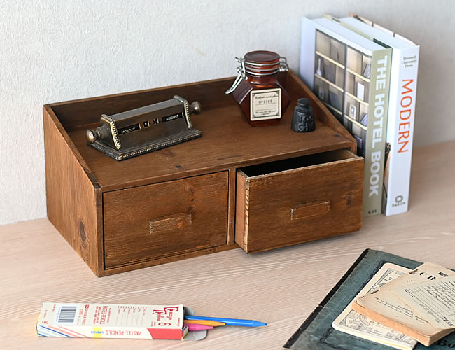 WOOD ミニチェスト