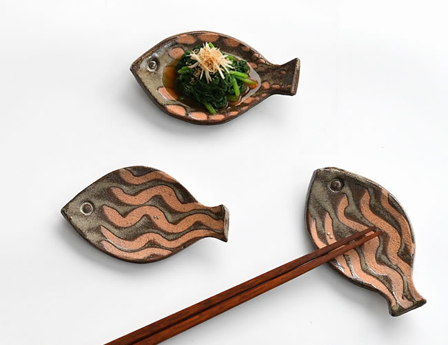 FOLK ART フィッシュ 小皿
