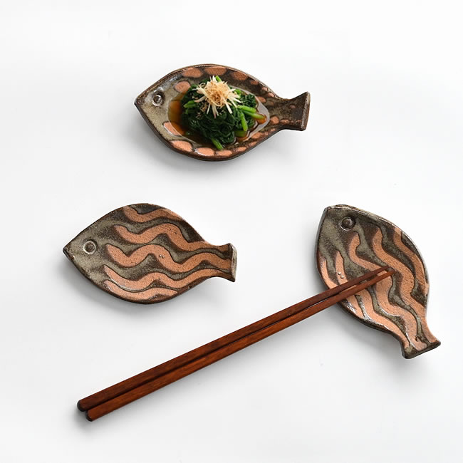 FOLK ART フィッシュ 小皿