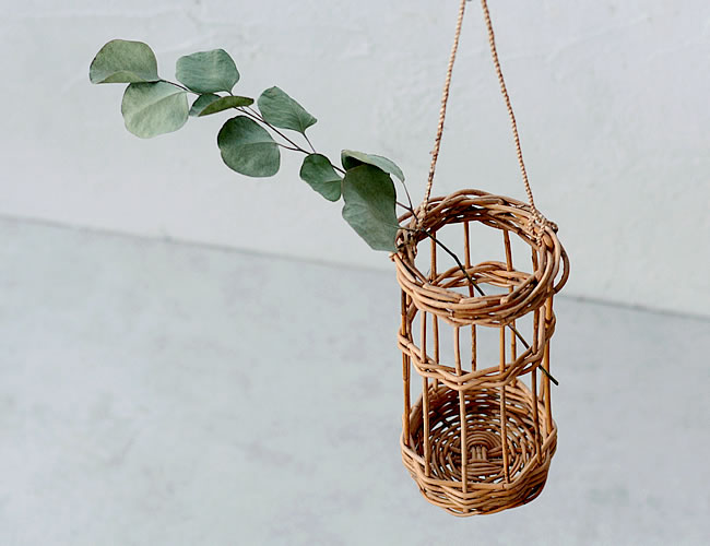 アラログ ハンギング スリムバスケット