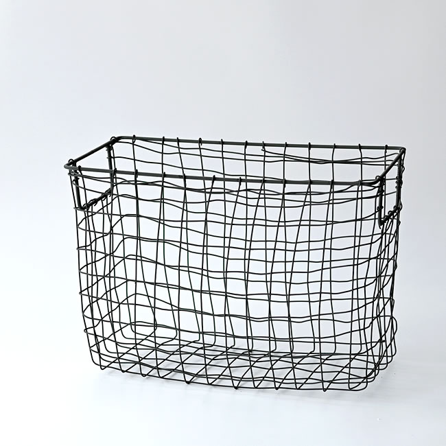 ハンドメイド マガジンバスケット