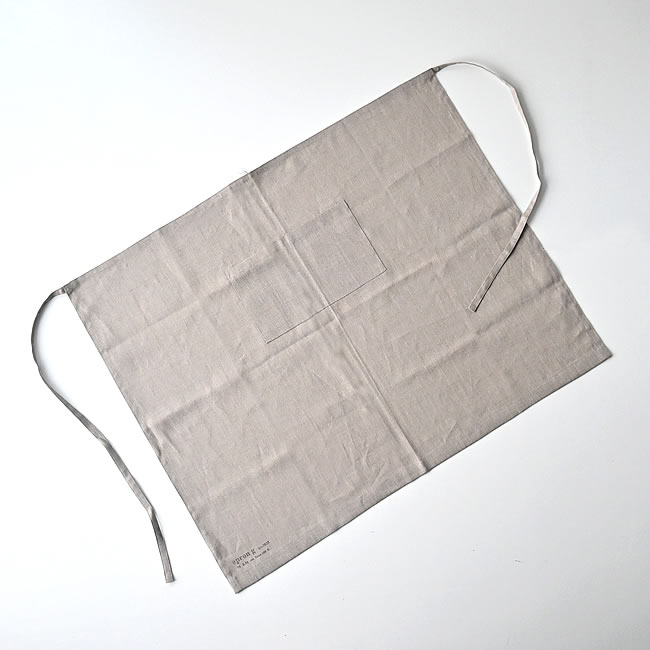 fog linen work ギャルソンエプロン ナチュラル *
