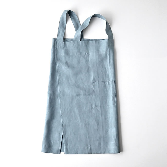 fog linen work スクエア クロスエプロン クレール *