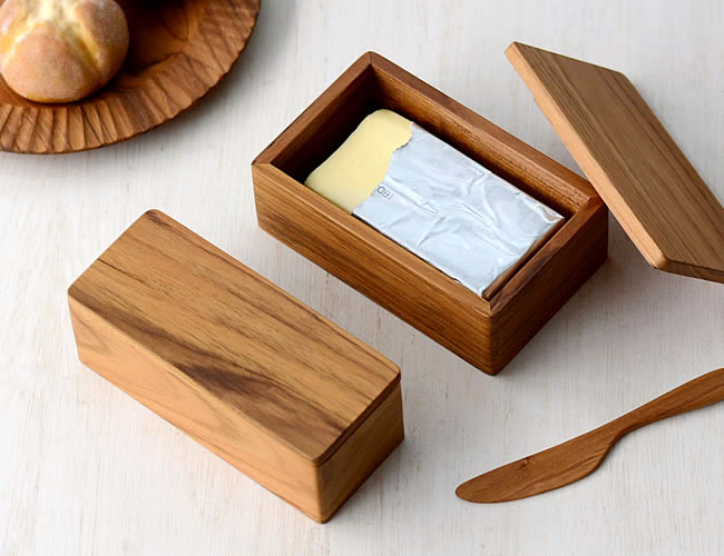 チーク バターケース