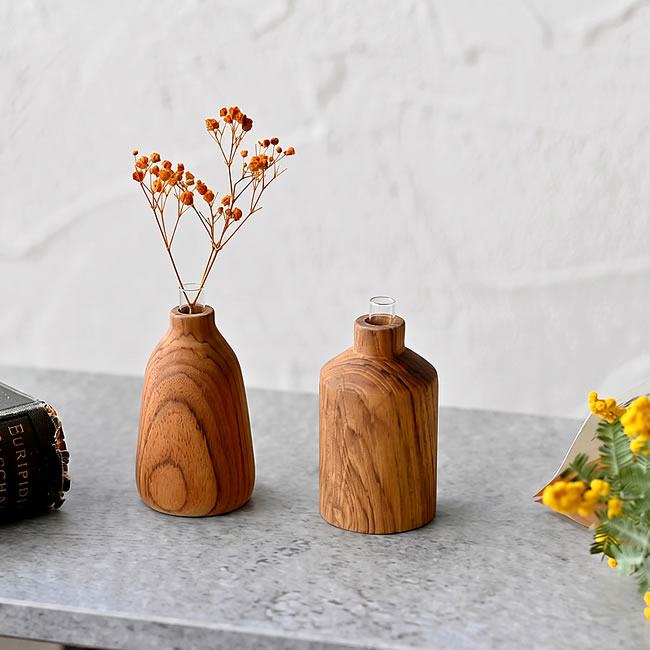 WOOD フラワーベース ステイブル | ゼネラルストア オルネ