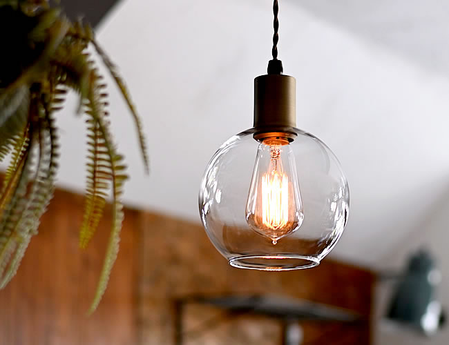 PONTE ガラスシェード ペンダントライト