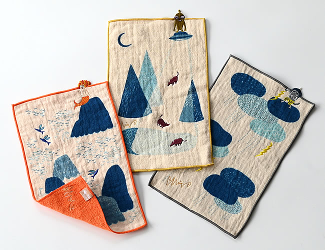 morita MiW 小さなポケットハンカチ UMA *