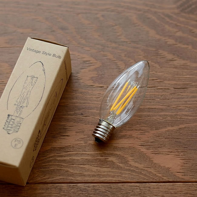 LED電球 E17 シャンデリア型 25W相当
