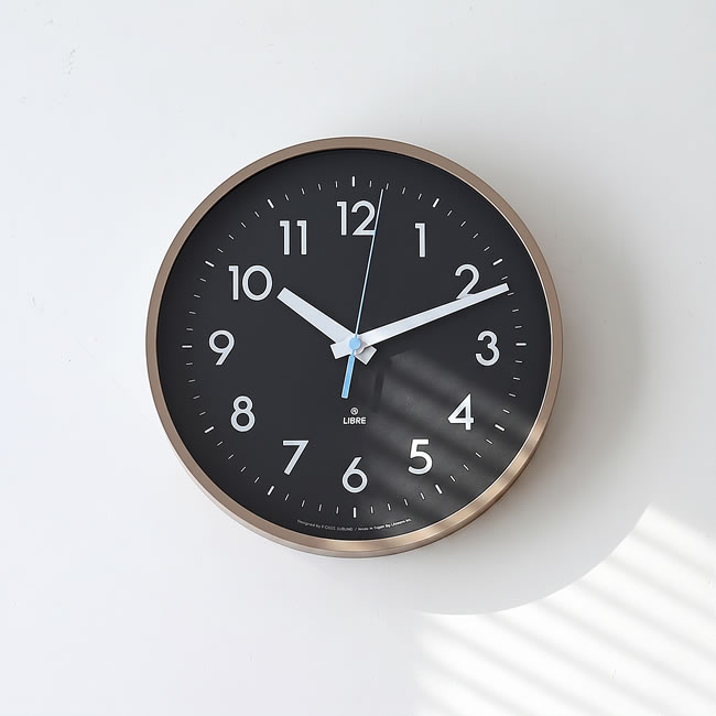 LIBRE CLOCK チャコール