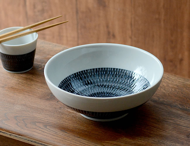 とびかんな 深型麺鉢