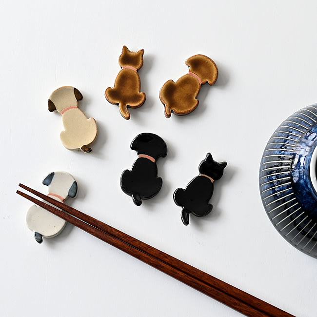 いぬねこ 箸置き *