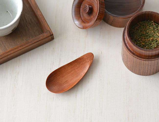 ケヤキ 茶さじ *