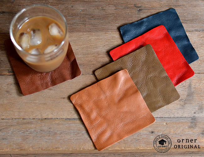 レザーコースター ソフト スクエア *