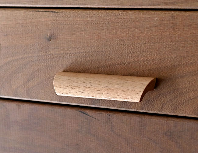 ドロワー ウッドハンドル *