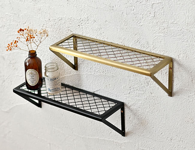IRON メッシュシェルフ