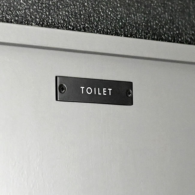 TOILET ドアサイン *