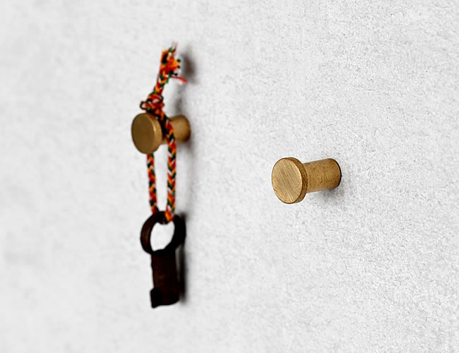 BRASS ウォールピンフック *