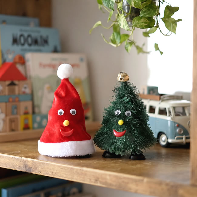 ウォーキング クリスマスマスコット