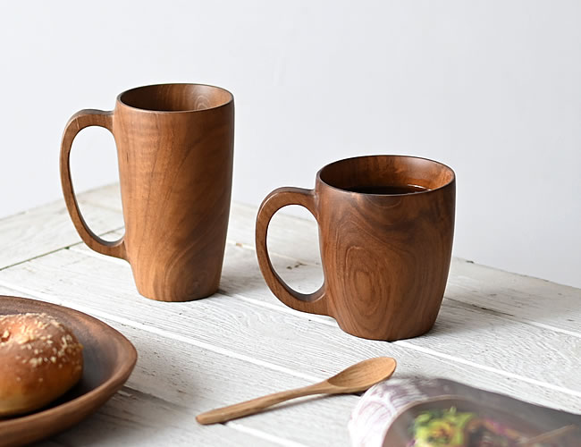 TEAK ウッドマグカップ