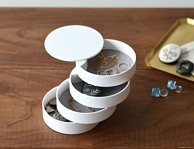 tower アクセサリートレイ 4段