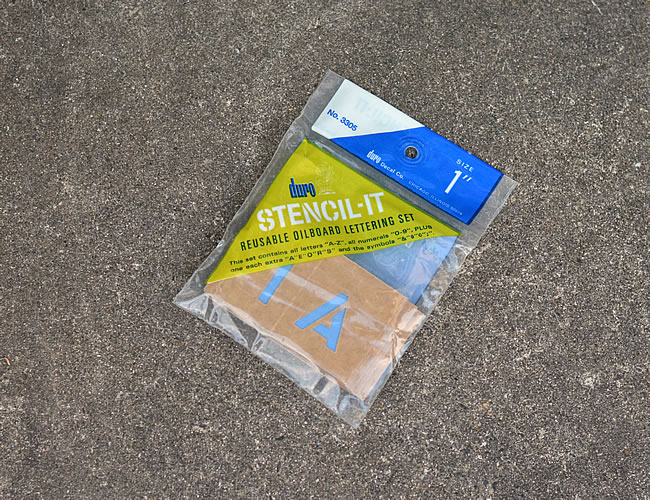 ステンシルイット 1インチ *