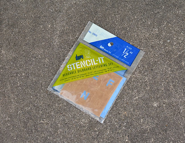 ステンシルイット 1/2インチ *