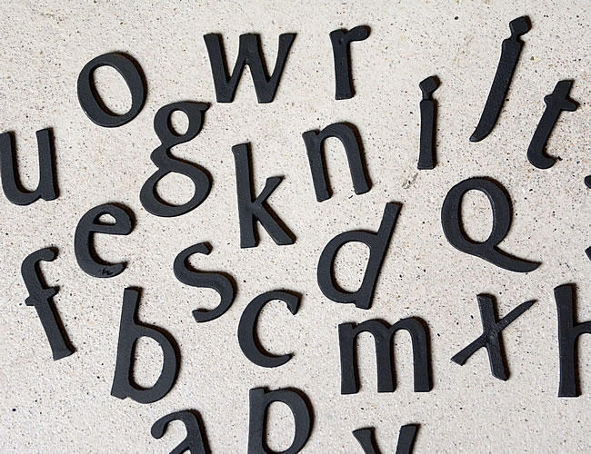 ブラスレター アルファベット S 小文字 *