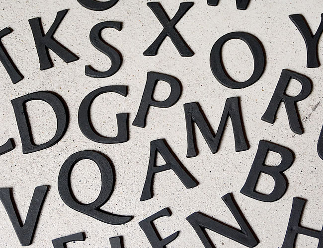 ブラスレター アルファベット S 大文字 *