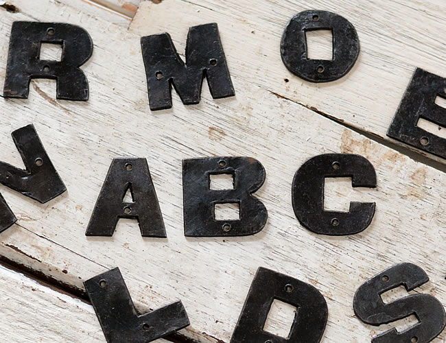 （SALE）アルファベットプレート *