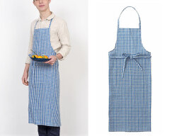 fog linen work フルエプロン ポール *