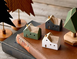 Teak ミニチュアハウス *