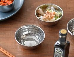 ステンレス エンボスボウル