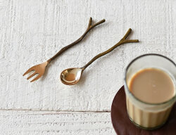 BRASS 小枝カトラリー  *