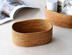 アタの小物入れ オーバル