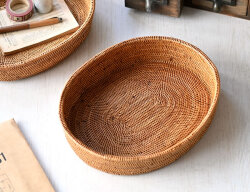 アタの浅型バスケット