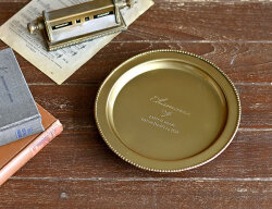 ブロンズトレイ ラウンド *