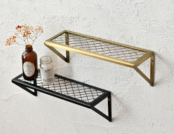 IRON メッシュシェルフ