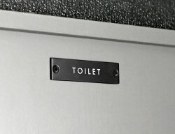 TOILET ドアサイン *