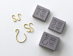 BRASS　S字フックセット *