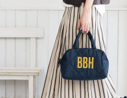 BBH シャンブレーデニム ミニボストン