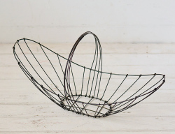 ハンドメイド カヌーバスケット