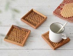 チーク フレームコースター *