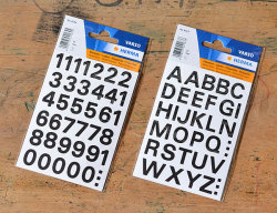 HERMA 切り抜き文字ラベル 15mm *