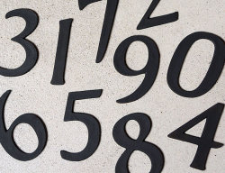 ブラスレター ナンバー L *