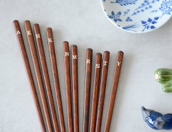 イニシャル 箸 *