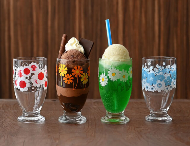 アデリアレトロ 台付きグラス | ゼネラルストア オルネ