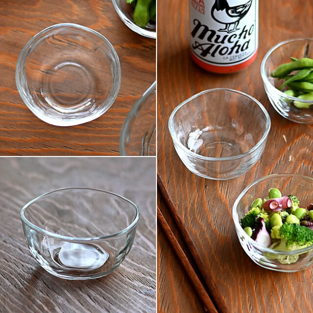 練りガラス　鉢 てびねり ガラス 豆鉢 ｜ ゼネラルストア オルネ