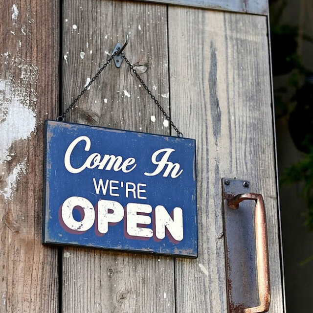OLD OPEN & CLOSEサイン