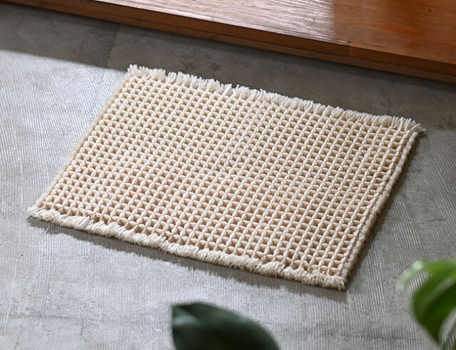 瞬乾 ワッフルバスマット 45 × 35cm | ゼネラルストア オルネ